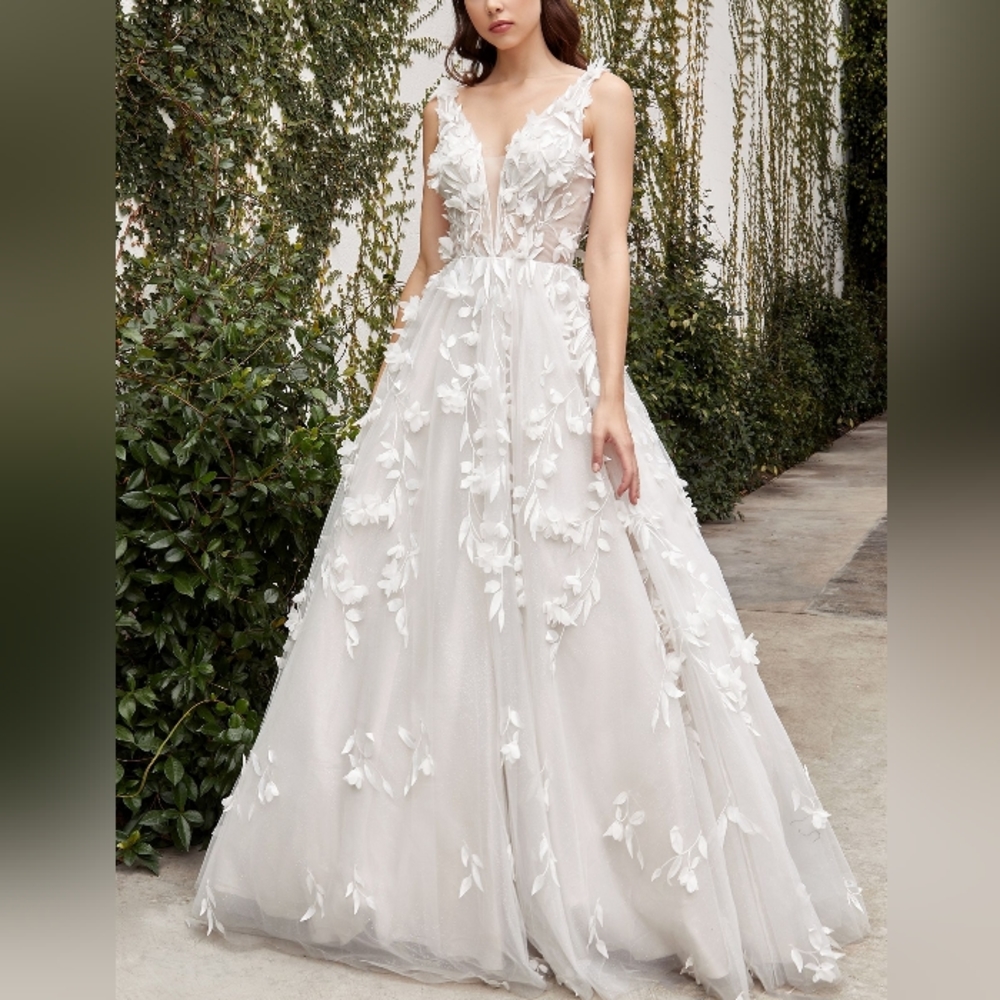 Off white wedding dress